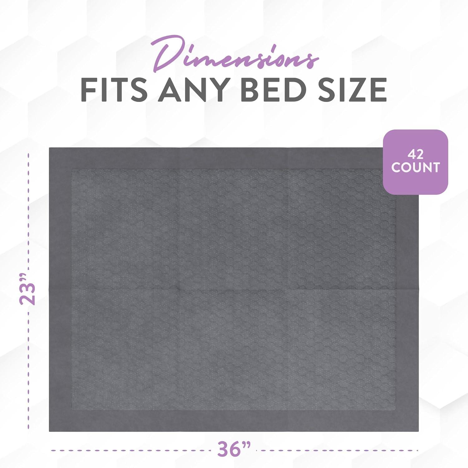image:imageInspire 46 Count 36 x 36 Ultra Absorbent Underpads for Incontinence Waterproof Bed Pads Leakproof Quick Drying Hospital Bed Pads Disposable Adult Mattress Protector XXL Chucks Pads23 x 36 Pack of 42