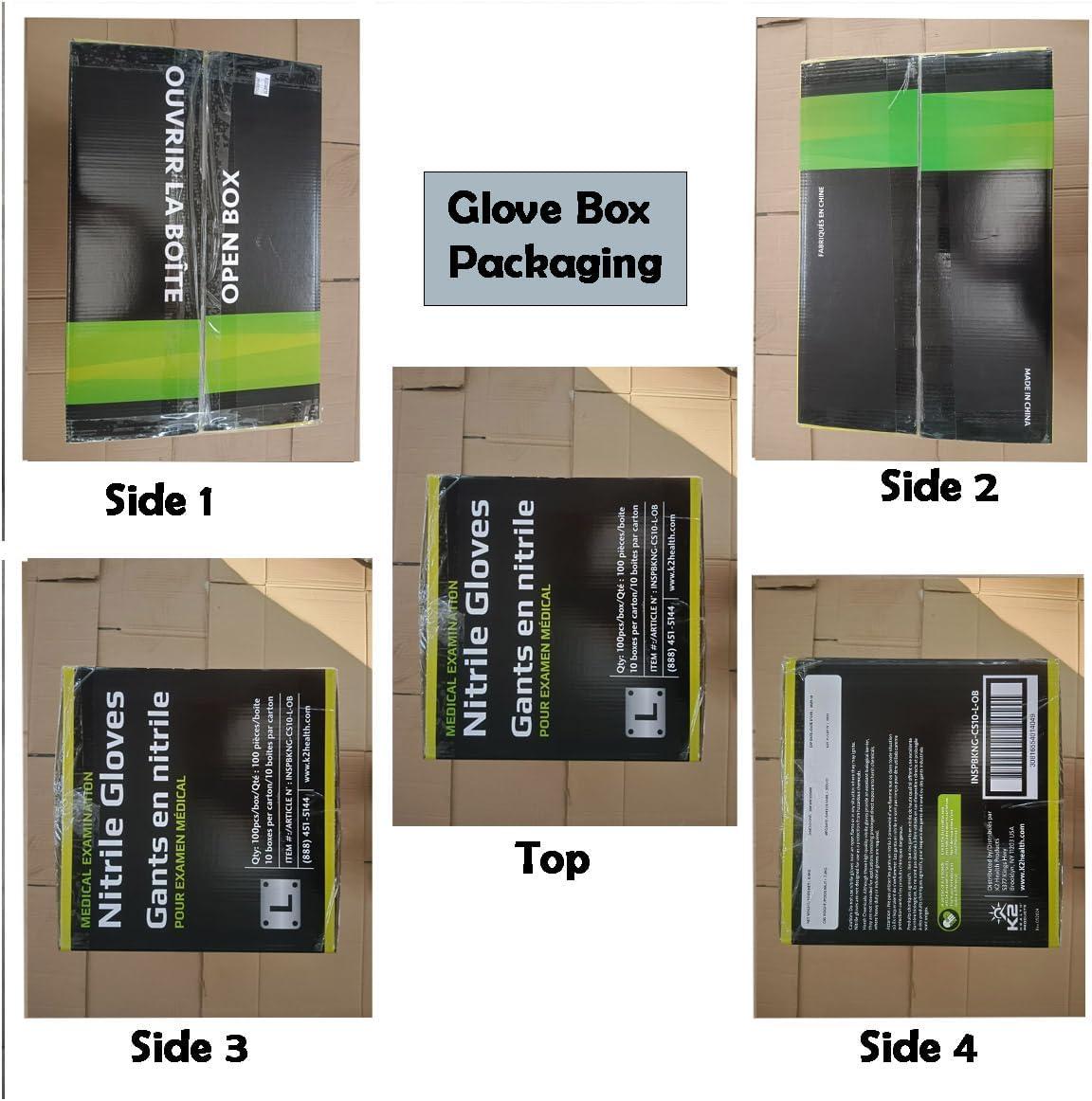 image:imageInspire HEAVY DUTY ORIGINAL Stretch Nitrile Black Gloves Disposable Latex Free Food Mechanic 6mil Black or 8 Mil Orange6mil Black