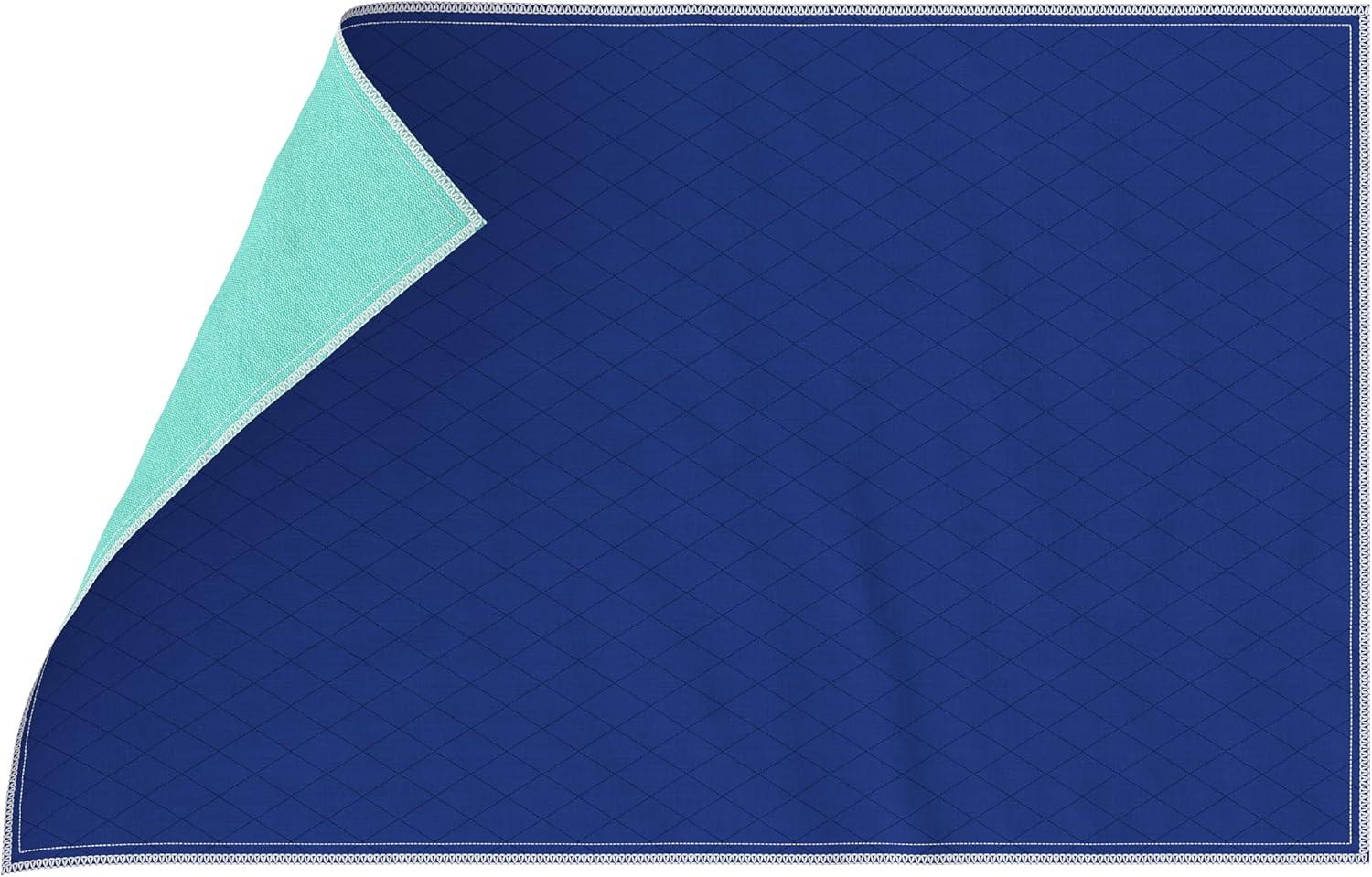 image:imageInspire Waterproof Chair Pad Dark Colored to Hide Stains 18 x 24  Quilted for Incontinence Washable for Adults and Kids Reusable Underpad34x54 Pack of 1