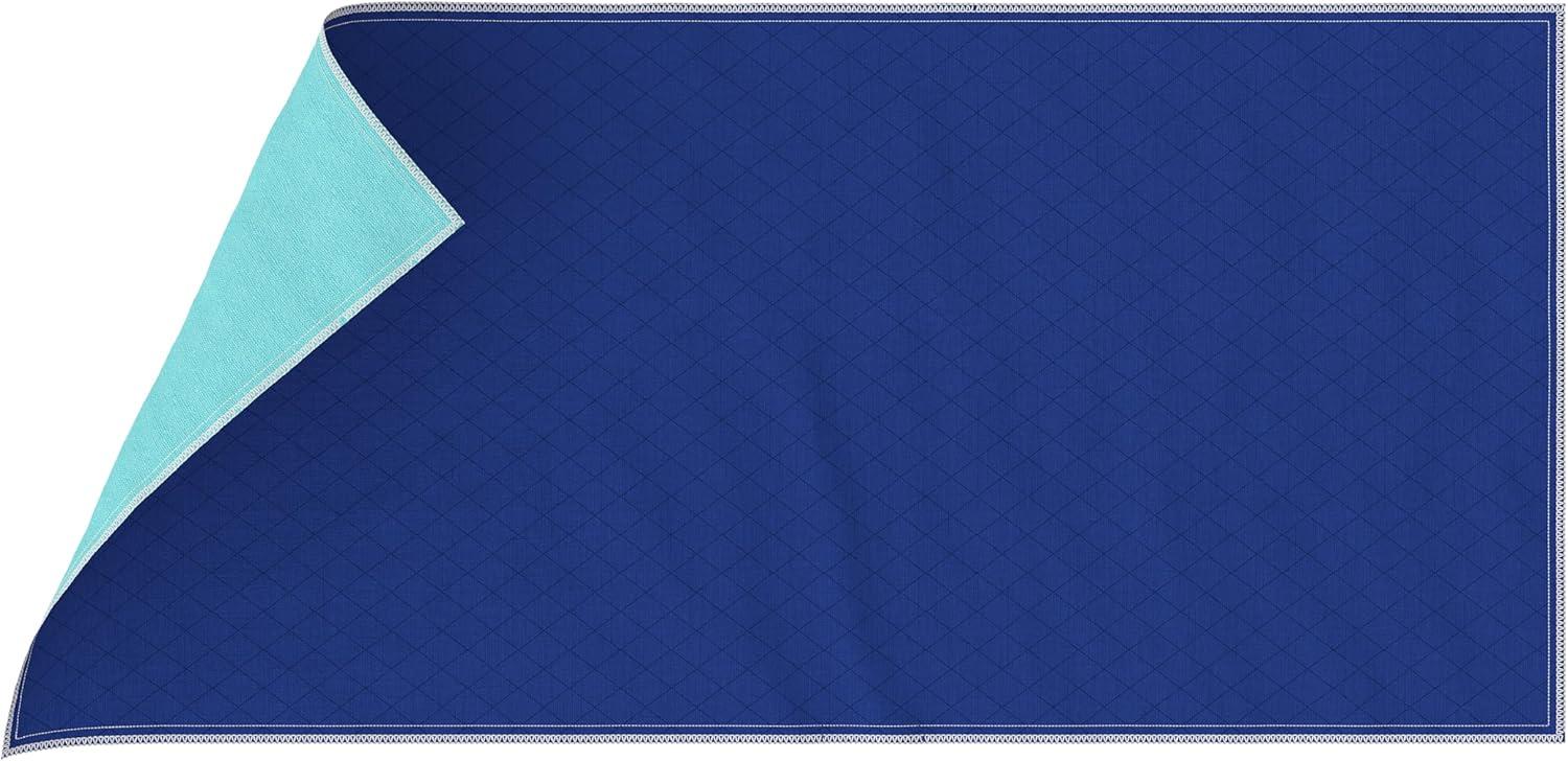 image:imageInspire Waterproof Chair Pad Dark Colored to Hide Stains 18 x 24  Quilted for Incontinence Washable for Adults and Kids Reusable Underpad34x72  1 Pack