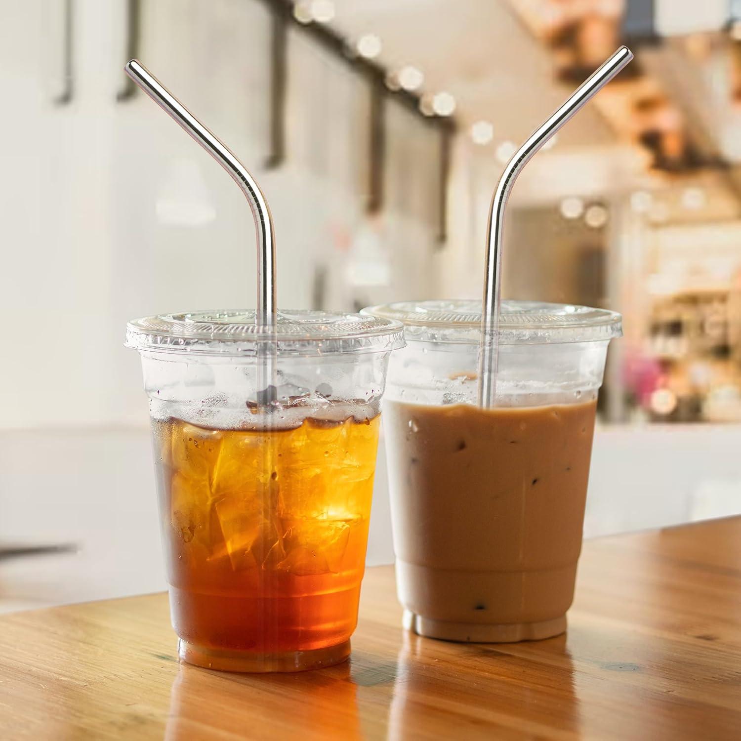 image:imageInspire Disposable Cups with Lids Bulk Smoothie Cup Iced Coffee Cups with Lids 20 Oz 184 Count