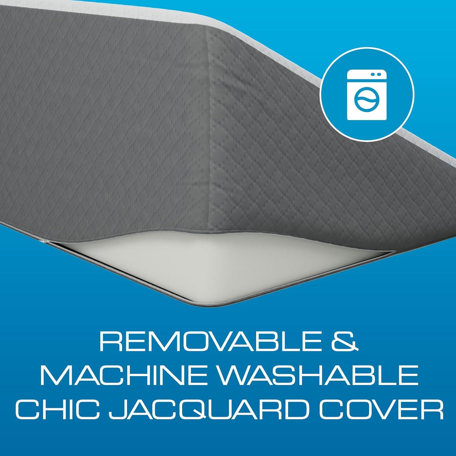 image:imageKolbs Bed Wedge Pillow for Sleep Apnea FSA Eligible Acid Reflux and Back Pain Relief with Chic Jacquard Cover Headboard Wedges for Sleeping Standard Width 75 HeightStandard Wedge 12 Height