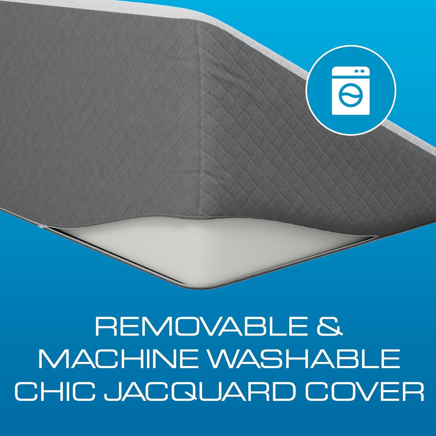 image:imageKolbs Bed Wedge Pillow for Sleep Apnea FSA Eligible Acid Reflux and Back Pain Relief with Chic Jacquard Cover Headboard Wedges for Sleeping Standard Width 75 HeightStandard Width 75 Height