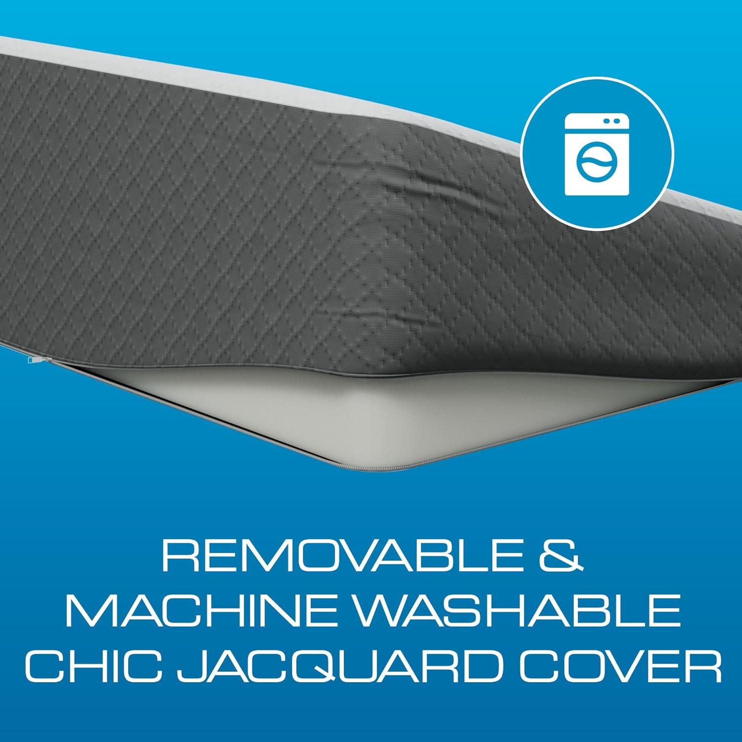 image:imageKolbs Bed Wedge Pillow for Sleep Apnea FSA Eligible Acid Reflux and Back Pain Relief with Chic Jacquard Cover Headboard Wedges for Sleeping Standard Width 75 HeightExtra Wide 75 Height