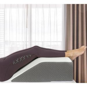 Kolbs Bed Wedge Pillow for Sleep Apnea, FSA Eligible Acid Reflux, and Back Pain Relief, with Chic Jacquard Cover – Headboard Wedges for Sleeping (Standard Width 7.5″ Height)(Flat Top 7″ Height)