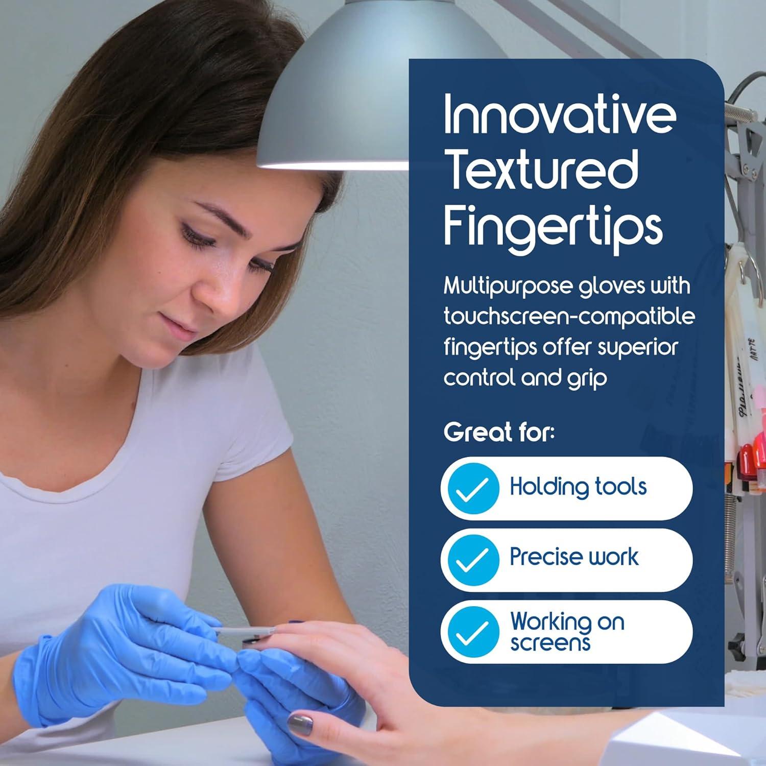 image:imageInspire NitrileVinyl Blend Exam Gloves Disposable Latex Free Medical Multipurpose for Cooking1000